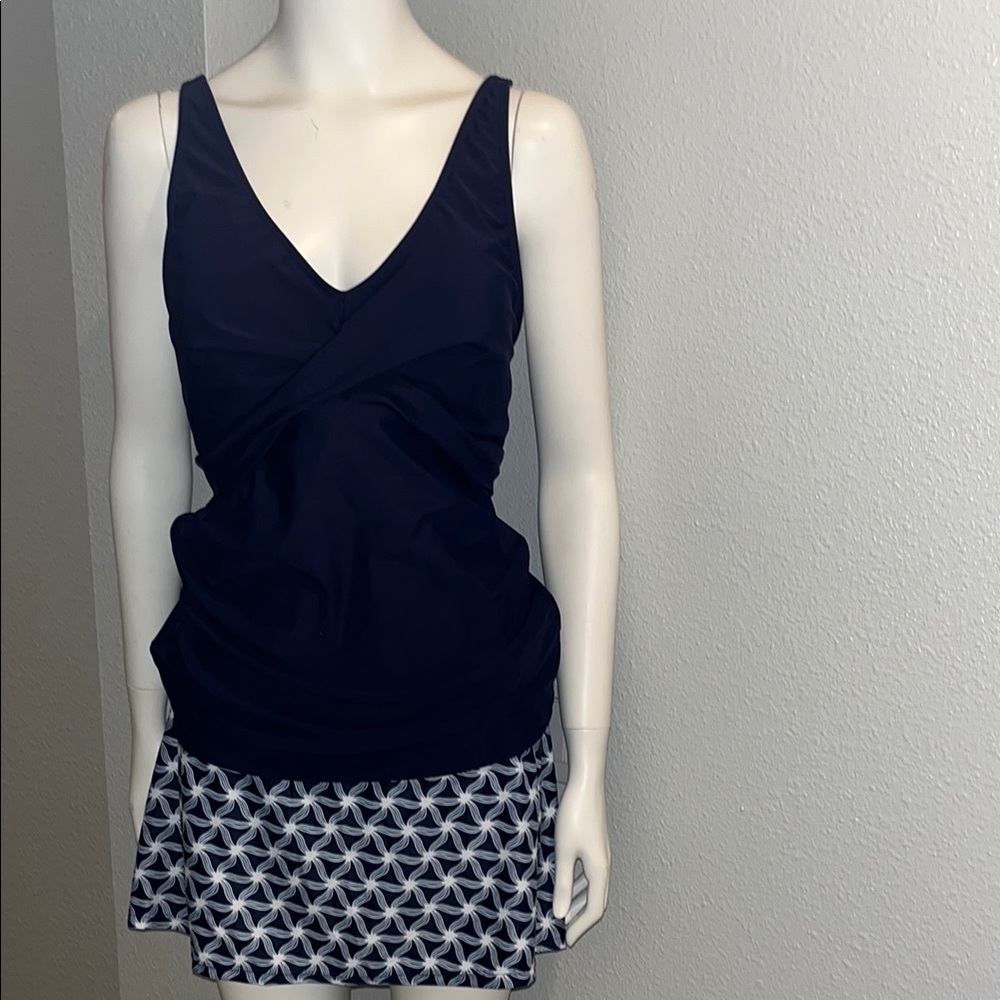Tankini Swimsuit size XL beautiful day at the beach - Picture 3 of 13